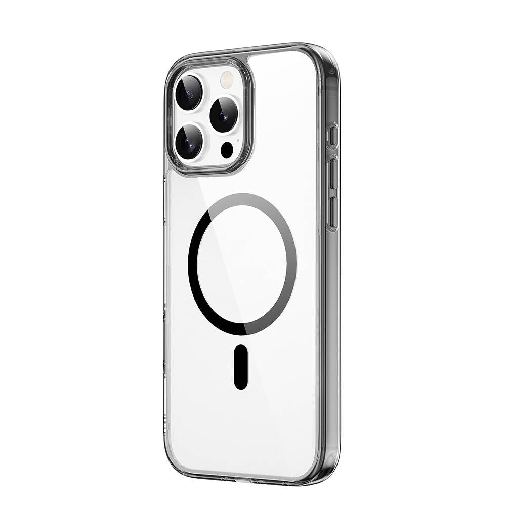 Wiwu MCC-101 iShield Pro Serisi iPhone 16 Pro Max M-safe Şarj Özellikli Crystal Sert PC Kılıf Wiwu MCC-101 iShield Pro Serisi iPhone 16 Pro Max M-safe Şarj Özellikli Crystal Sert PC Kılıf